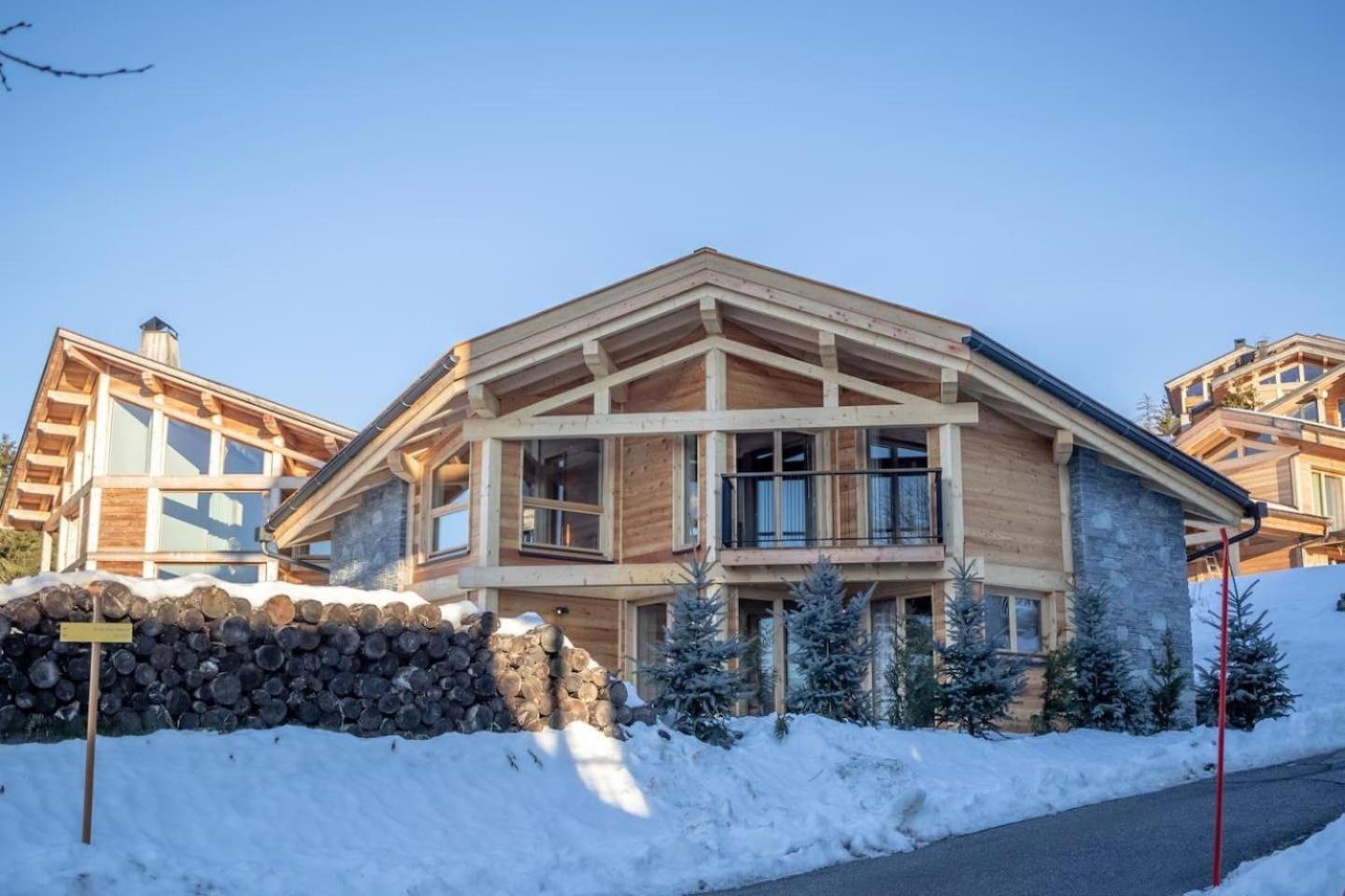 Chalet Bela Vya 0 - Ski Et Spa Villa Bourg-Saint-Maurice Exteriör bild