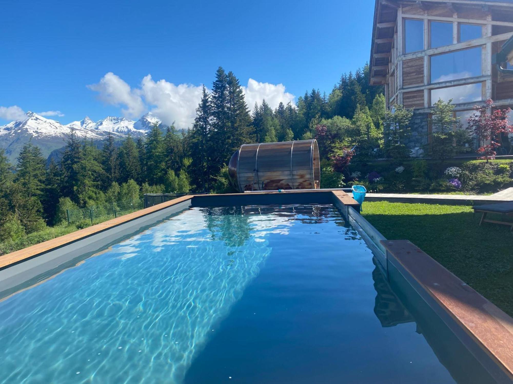 Chalet Bela Vya 0 - Ski Et Spa Villa Bourg-Saint-Maurice Exteriör bild