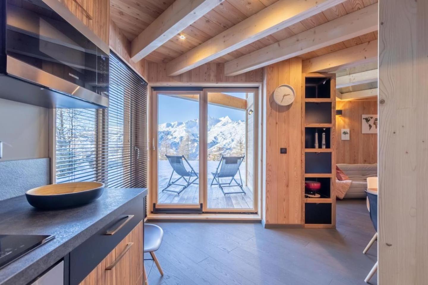 Chalet Bela Vya 0 - Ski Et Spa Villa Bourg-Saint-Maurice Exteriör bild